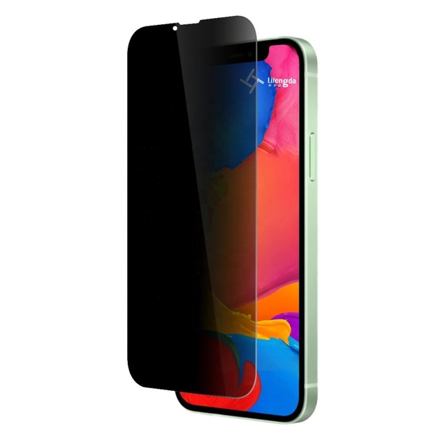 LKG Phone Accessories Anti Peep Screen Film Mobile Phone 2.5D Privacy Tempered Glass Screen Protector for iPhone 17 Pro Max