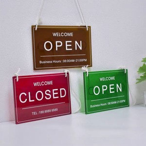 Custom Transparent Acrylic Signage with Business Logo Wall-Mounted Plastic Signboard Custom Chain Store <strong>Billboards</strong> - Product Image 2