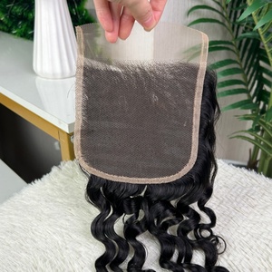 Extensiones de Cabello Rizado Romántico 5x5 Super Double Drawn, Cabello Humano 100%, Venta al Por Mayor 12A - Product Image 4