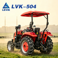 Tracteur compact multifonctionnel Euro5 50HP, moteur diesel CE EPA, petit tracteur agricole pour rizière