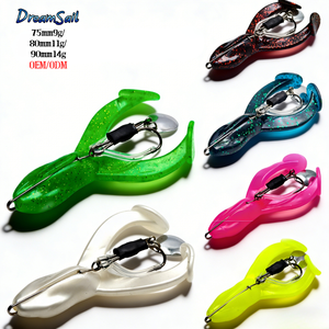 เหยื่อตก<span class=keywords><strong>ปลา</strong></span> PVC แบบนิ่มสั่งทำ OEM ลอยน้ำได้ดี ตัวเบ็ดคู่ เหยื่อปลอมแบบลอยน้ำ กลิ่นหลากหลาย อุปกรณ์เสริมกล่องอุปกรณ์ตก<span class=keywords><strong>ปลา</strong></span> - Product Image 2