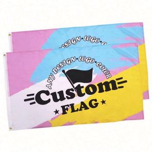 Drapeaux et bannières personnalisés d'intérieur et d'extérieur, design peint, tissu de qualité supérieure, prix imbattable, vente en gros de l'usine Qiyang - Product Image 2