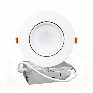 Mỹ/Canada thị trường ETL chứng nhận Gimbal LED 5cct cri90 thay đổi độ sáng 120V xoay điều chỉnh nhãn cầu ánh sáng lõm - Product Image 1