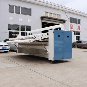 Equipo de lavandería comercial grande al por mayor de China Robot eléctrico de alimentación de posición única para productos comerciales plegables de tela - Product Image 1