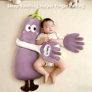 Coussin de sommeil apaisant pour bébé, personnalisé et en stock, en coton PP et polyester, avec fonction anti-sursaut et toucher doux - Product Image 4