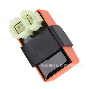 ชุดจุดระเบิดแต่ง Haomai GY6 สีส้ม สำหรับรถสกู๊ตเตอร์มอเตอร์ไซค์ 50 150 ซีซี  อะไหล่ซ่อมแซมและเปลี่ยนทดแทน AC CDI Igniter - Product Image 3