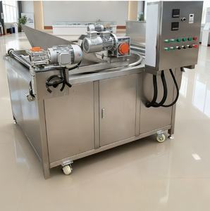 Freidora Eléctrica Automática de Pollo <span class=keywords><strong>con</strong></span> Filtro, Comercial, de Acero Inoxidable, 25L, para Uso en Restaurantes, Máquina para Freír Chips de Plátano - Product Image 3