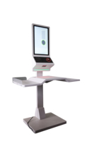 Caisse enregistreuse libre-service SHIYAN blanche de 21,5 pouces pour supermarché, écran tactile capacitif 1920x1080, processeur RK3568, Wi-Fi 6