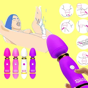 Factory Direct Sale Clitoral Stimulation Orgasm Stick Breast Massage Power Concrete Vibrators Sex Toys For Woman