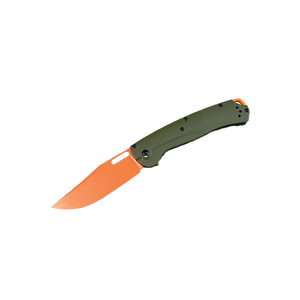 NUEVO Cuchillo Plegable de Bolsillo para Pesca al Aire Libre BM 15535, Hoja Naranja S35V, Mango Verde G10, Herramientas de Supervivencia para Camping, Caza y Corte - Product Image 6