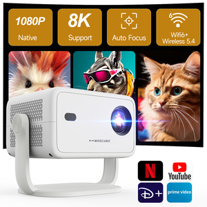 โปรเจคเตอร์พกพา L018 Magcubic Android 14 สำหรับดูหนังที่บ้าน รองรับ WiFi HDMI USB ใช้ได้ทั้งภายนอก ห้องนอน และสำนักงาน - Product Image 5