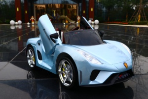 Thiết kế mới sang trọng Thi Đua hai chỗ điều khiển từ xa đi xe trên điện trẻ em xe 2-9 tuổi đồ chơi trẻ em để bán - Product Image 2