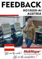 Machine à broder les casquettes Holihope 2 têtes 15 aiguilles 1200 tr/min type Tajima, directement d'usine, en stock