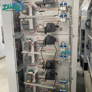 Four à pizza et à pain industriel à double alimentation (électrique et gaz) avec 2 niveaux et 4 plateaux, équipé d'un contrôleur numérique - Product Image 5