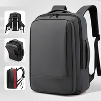Tas Ransel Komputer Multifungsi Unisex Anti Air Bahan Polyester Kapasitas Besar Tas Bisnis Travel Tas Laptop Dengan USB