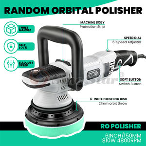 Meilleure qualité 6 vitesses réglable 21mm DA voiture <span class=keywords><strong>polisseuse</strong></span> <span class=keywords><strong>orbitale</strong></span> voiture électrique <span class=keywords><strong>polisseuse</strong></span> double Action <span class=keywords><strong>polisseuse</strong></span> - Product Image 2