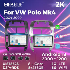 نظام Mekede MS ثماني النواة بذاكرة 8+256 جيجابايت لسيارة Volkswagen Polo Mk4 2004 2009 بشاشة 2k QLED ويدعم Car Play وRDS وDSP بنظام Android 13 - Product Image 3