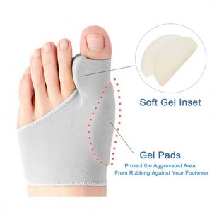 1 Paire JY JY-A0315 Séparateur d'orteils ergonomique en caoutchouc confortable, Correcteur d'hallux valgus, Soulagement de la douleur au pied, Orthopédie, Pédicure - Product Image 2