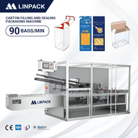 LINPACK Machine automatique d'emballage de boîtes en carton Ligne d'emballage pour vermicelles Vermicelles Macaroni Long Spaghetti Pasta