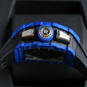 Montre mécanique chronographe Flyback pour homme, design moderne et luxueux, style rock hip-hop, idéale pour les fêtes d'anniversaire, Pop Cool Designer RM11 03 - Product Image 2