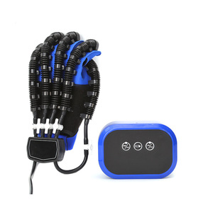 Hand Rehabilitation Gloves Electric Rechargeable With Remote <b>Control</b> For Stroke Hemiplegic Therapy Training - Product Image 2