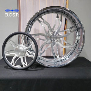 RCSR Direct Factory 5x115 5x127 Jantes forgées à déport profond 22 24 26 pouces à grand déport chromées brossées pour Chevy Oldsmobile - Product Image 3