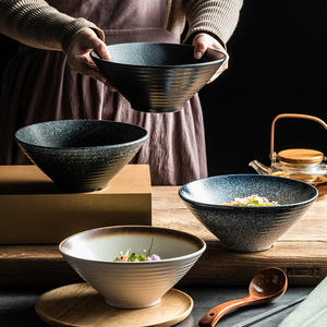 Restaurante japonés coreano vajilla de cerámica gres Ramen <span class=keywords><strong>Noodle</strong></span> Udon <span class=keywords><strong>Bowl</strong></span> - Product Image 4