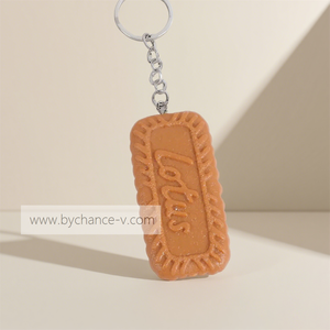 ของชำร่วยงานปาร์ตี้วันหยุด พวงกุญแจรูปคุกกี้เหมือนจริง ของตกแต่งกระเป๋าสุดฮิต DIY ของประดับตกแต่งคริสต์มาส ของขวัญชิ้นเล็กสำหรับแคมเปญการตลาด - Product Image 6