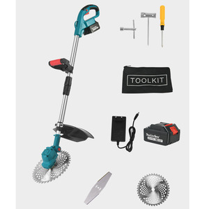 Tondeuse à gazon sans fil multifonctionnelle 10 pouces, alimentée par batterie, pour jardin, maison, portable, sans fil - Product Image 5