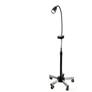 Lampe d'examen chirurgical LED sans ombre, électrique, 25W, 12000lux, CE, <span class=keywords><strong>sur</strong></span> <span class=keywords><strong>pied</strong></span> avec interrupteur au <span class=keywords><strong>pied</strong></span>, pour hôpitaux et cliniques - Product Image 1