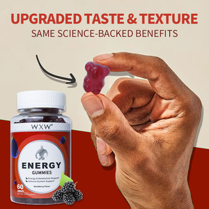 Precio de fábrica al por mayor Energy Gummy Suplementos herbales Energy Boost gomitas Candy - Product Image 6