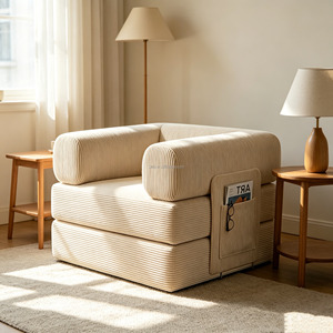 <span class=keywords><strong>Canapé</strong></span> modulaire pliable multifonctionnel moderne 32D en éponge, idéal pour salon et maison, offre spéciale usine - Product Image 1