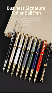 Bolígrafo de Metal de Lujo para Negocios - 9 Opciones de Color con Clip Dorado/Plateado para Oficina y Regalo - Product Image 5