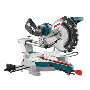 Gran oferta, modelo Ronix 5303 2000W 4300RPM 305MM, sierra ingletadora con sierra ingletadora deslizante telescópica profesional potente