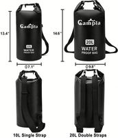 Bolsa Impermeable Enrollable de Gran Capacidad, Mochila para Viajes, Natación, Navegación, Kayak, Camping, Logotipo Personalizado