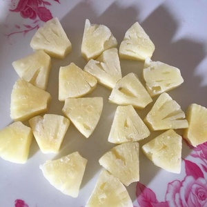 Ananas en morceaux surgelés certifiés BRC, IQF, fruits dorés pour l'industrie alimentaire à grande échelle, fournitures en gros - Product Image 3