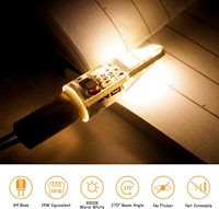 Ampoule LED G4 Mini Type Base AC/DC 12V 1.2W 2835SMD à puce LED, certifiée RoHS CE, garantie 2 ans, fabriquée en Chine à prix compétitif
