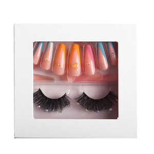 Trois dimensions mince <span class=keywords><strong>faux</strong></span> <span class=keywords><strong>cils</strong></span> coffret cadeau beauté Nail Art produit en gros <span class=keywords><strong>ongles</strong></span> artificiels presse sur les <span class=keywords><strong>ongles</strong></span> - Product Image 2