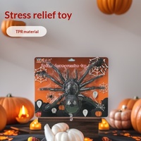 Jouet Araignée Réaliste en Plastique, Grande Taille, à Remontée Lente, Anti-Stress, Fidget pour le Bureau, Idéal pour les 14 ans et plus, Vente en Gros, Cadeau