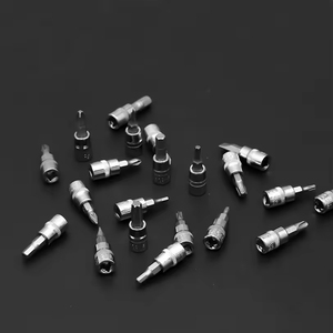 Set di 46 Pezzi con Chiavi a <span class=keywords><strong>Bussola</strong></span> da 1/4 di Pollice, Kit di Utensili con <span class=keywords><strong>Cricchetto</strong></span> per Riparazioni Auto, Set di Chiavi a <span class=keywords><strong>Bussola</strong></span> - Product Image 6