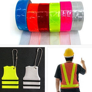 YouGuang Flexible Étanche Pompier Costume Personnalisé Pvc Bande Réfléchissante <span class=keywords><strong>Coudre</strong></span> Sur Bande Réfléchissante Matériel pour Vêtements - Product Image 6