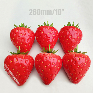 Fresas Artificiales de Gran Tamaño para Exhibición y Merchandising Visual, Ideales para Tiendas Minoristas para Mejorar el Atractivo del Producto - Product Image 1
