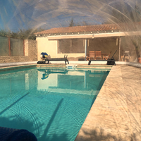 Dôme de piscine gonflable transparent en PVC avec design ballon et arche