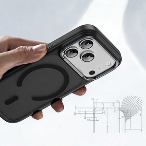 Benks Slim Matte Magnetic Snap-On <b>Case</b> for iPhone 17 Series Shockproof Drop Protection <b>Wireless</b> <b>Charging</b> Compatible - Product Image 5