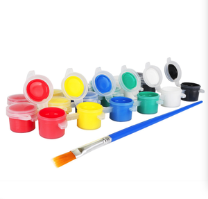 3Ml Có Thể Giặt Màu Nước Sơn <span class=keywords><strong>Set</strong></span> Cho Trẻ Em Nguồn Cung Cấp Nghệ Thuật 3Ml Giấy Sơn Trung Cho Sinh Nhật Hoạt Động Nghệ Thuật Đảng Ủng Hộ - Product Image 2