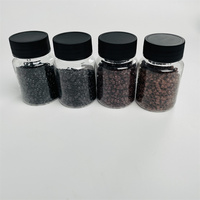 Anneaux Nano AWYQYH avec revêtement en silicone pour extensions de cheveux Remy européennes à perles en cuivre