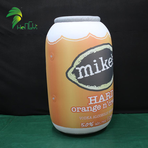 عرض متجر الإعلانات مختومة تعزيز ضربة متابعة زجاجة عصير PVC يمكن على شكل نفخ - Product Image 6