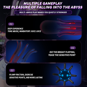 Trainer Penieno a Elettrostimolazione Masturbatore Maschile <span class=keywords><strong>Vibratore</strong></span> per <span class=keywords><strong>Pene</strong></span> 10 Modalità di Vibrazione Stroker Maschile Avvolgente a 360° Giocattoli Sessuali per Adulti Uomo - Product Image 5