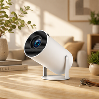 Projecteur Mini Android 6 HY300 économique, projecteur vidéo HD 480P, projecteur intelligent portable pour le bureau et la maison