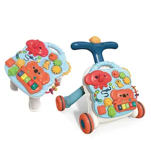 Konig Kids 2 In 1 Push Baby Rollator N Activity Leren Tafel Kinderstoel Rollator Met Activiteit